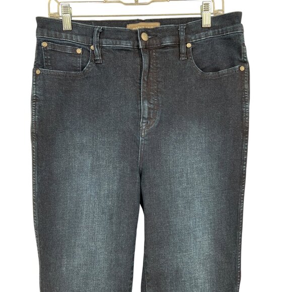 Point Sur Hightower Straight High Waist Jeans Dark Wash Size 32 - Picture 2 of 11